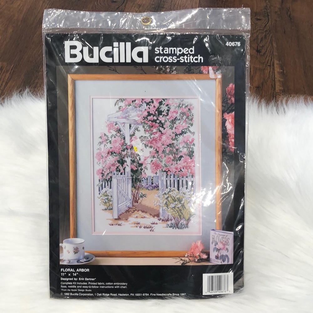 Bucilla cross stitch kit